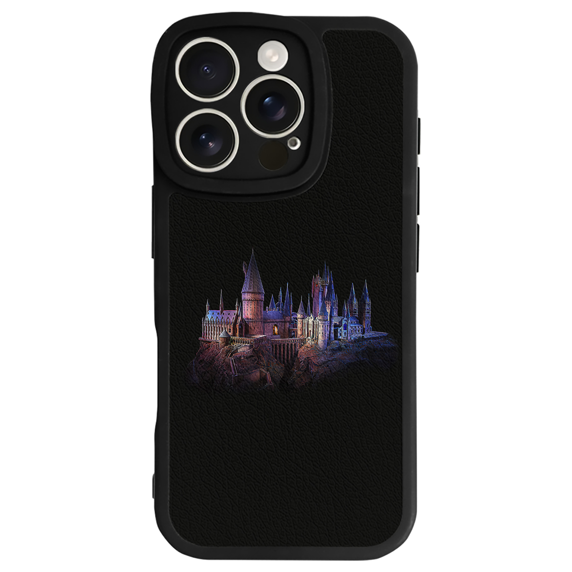 （画像用） Harry Potter ハリー・ポッターシリーズ 【iPhone 16シリーズ対応】シリコンスマホケース（レザー調） 材質：シリコン